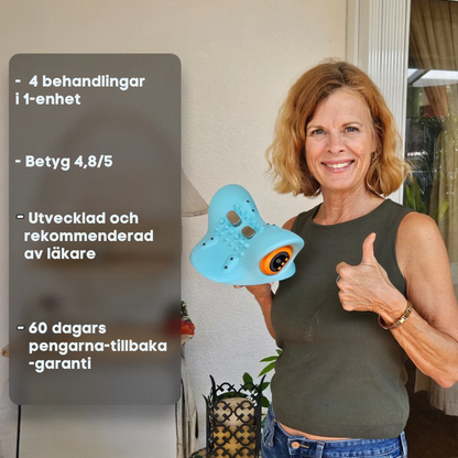 Nevira™ 4-i-1 massageapparat