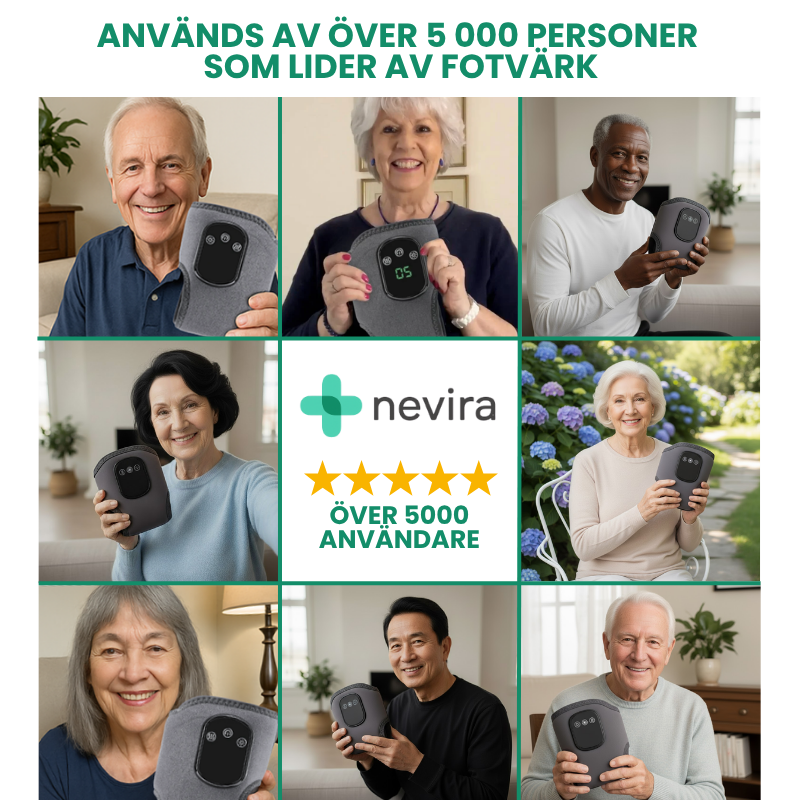 Nevira™ 3-i-1 fotmassageapparat