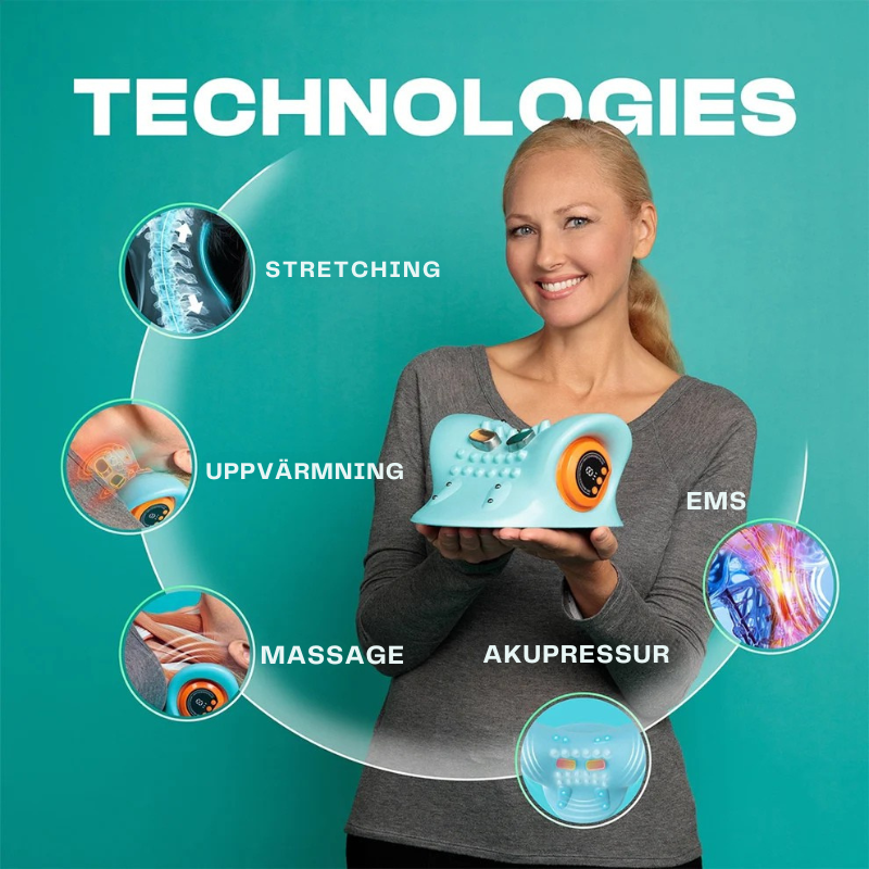 Nevira™ 4-i-1 massageapparat